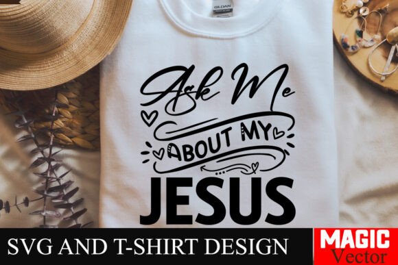 Ask Me About My Jesus SVG Cut File Review