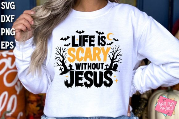 Christian Halloween T-Shirt SVG: Seasonal Graphics for Faith-Focused T-Shirt Designs