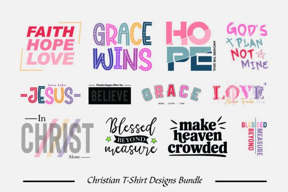 Christian Typography T-shirt Designs Review