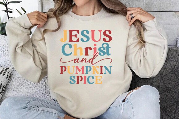 Jesus Christ and Pumpkin Spice SVG Graphics Review