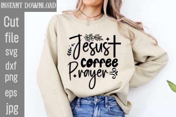 Jesus Coffee Prayer SVG Cut File Review