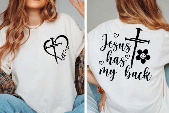 Jesus Has My Back Svg: Graphics & T-Shirt Designs Review