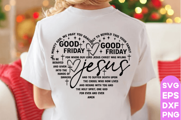 Jesus Is SVG PNG: A T-Shirt Graphic That Works for Web & Editorial Design
